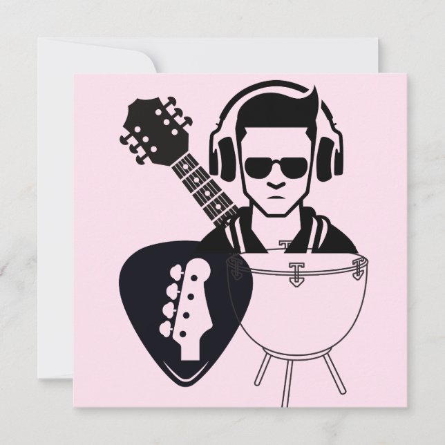 Music Galore Einladung (Vorderseite)