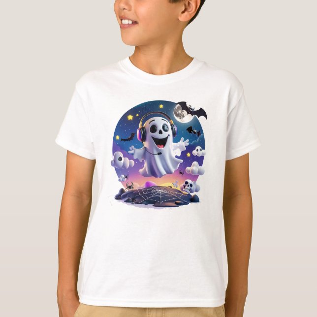 Music Ghost T-Shirt (Vorderseite)