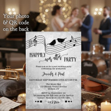 Music Happily Ever After Wedding Photo