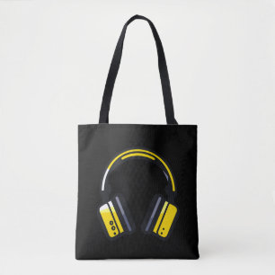 Music Headphone City Rhyme Wonderful Vibes Vector Tasche