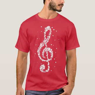 Music in black and white Musician Music teachers  T-Shirt