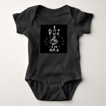 Music in Me Baby Body Anzug