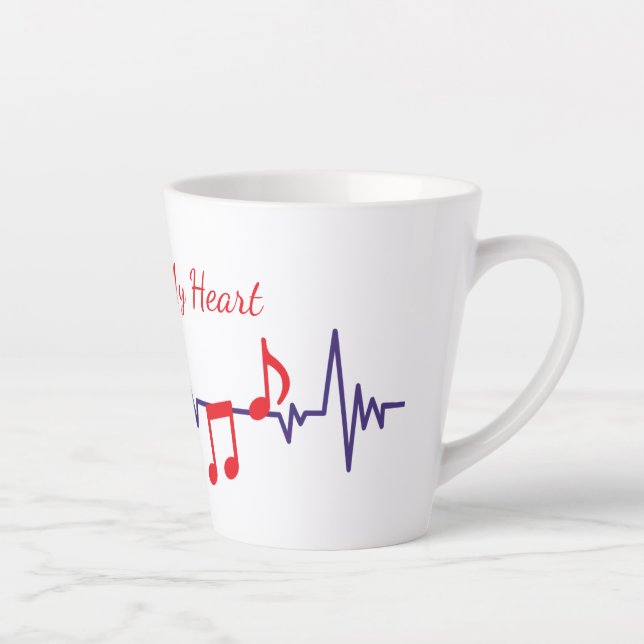 Music In My Heart Milchtasse (Rechts)