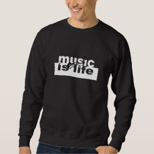 Music is Life Shirt - wählen Sie Stil, anpassen