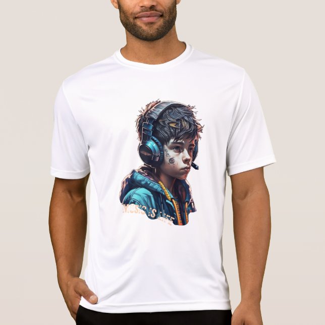 Music is Life T - Shirt (Vorderseite)