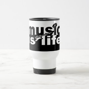 Music is Life Tasse - wählen Sie Stil, Farbe