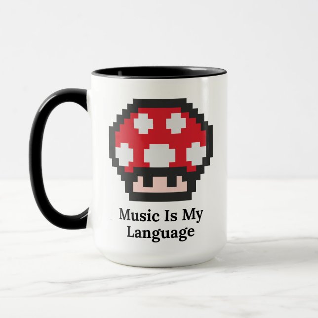  Music Is My Language Tasse (Links)