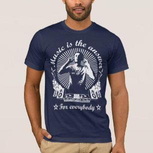 Music is the 02 answer T-Shirt