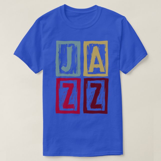 Music Jazz Soul Funk  T-Shirt (Design vorne)