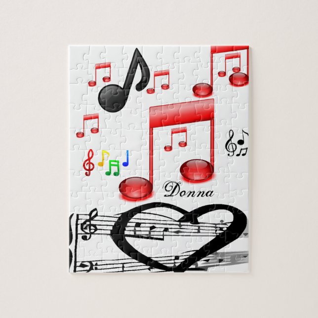 Music Jigsaw Puzzle (Vertikal)