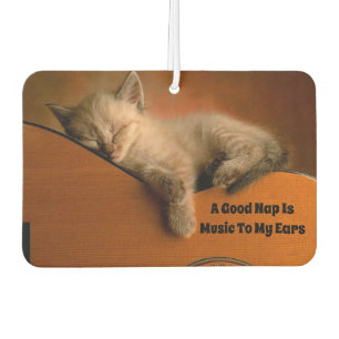 Music Kitten Air Freshener Autolufterfrischer