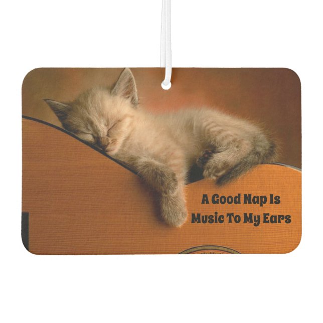 Music Kitten Air Freshener Autolufterfrischer (Vorderseite)