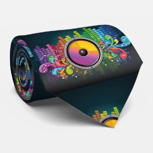 Music Lautsprecher and Beats Glow Krawatte