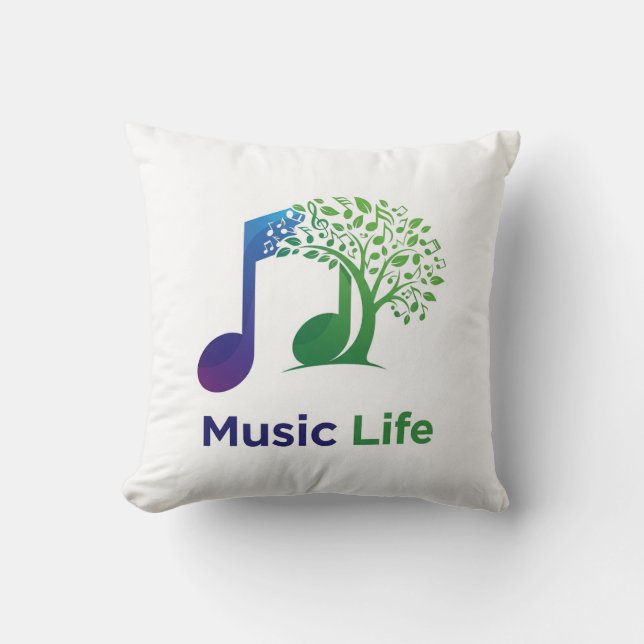 Music Life mit einem lebendigen Kissen (Vorderseite)