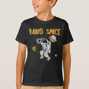 Music Lover Astronomy Radio Space Stars Universe T-Shirt
