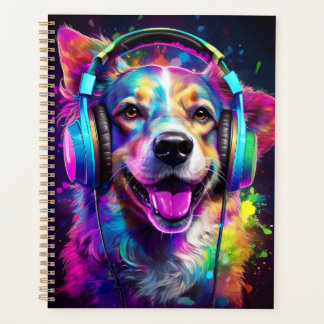 Music lover dog 