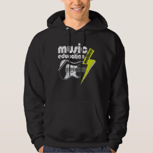 Music Lover Quote Music Bildung zählt Musiker Hoodie