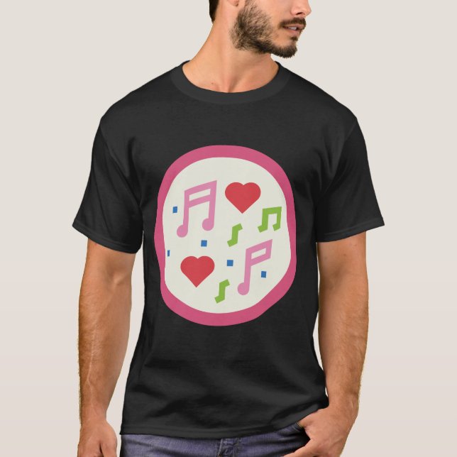 Music Lovers Graphic T - Shirt (Vorderseite)