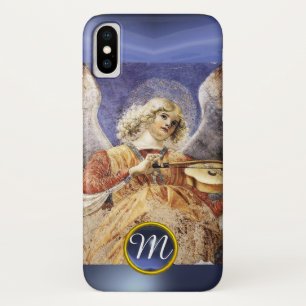 MUSIC MAKING ANGEL, Blue Saphir Monogramm Case-Mate iPhone Hülle