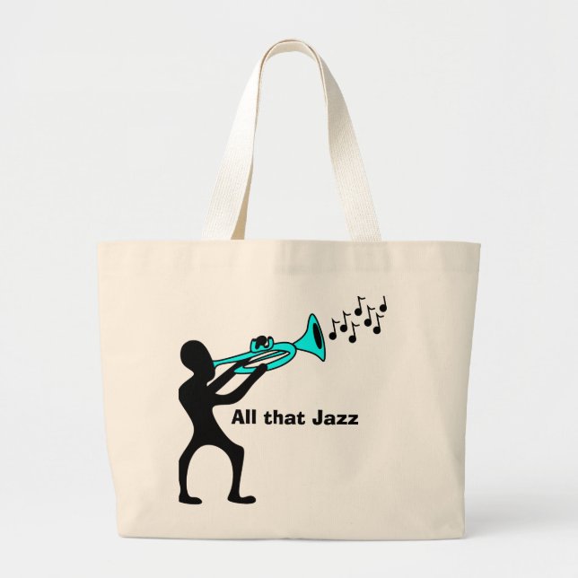 Music Mashup Music to my Ohren Creme Tasche (Vorne)