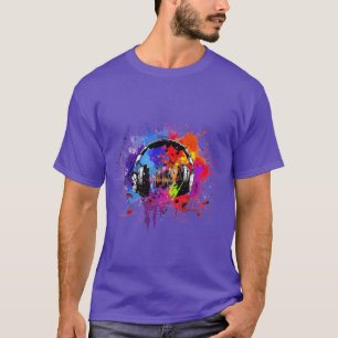 Music Mix schlägt, Drop fire.FS T-Shirt