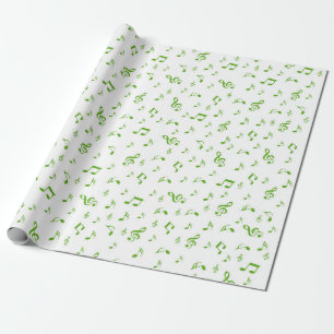 music, musical, note, melody, black, sound, clef, geschenkpapier