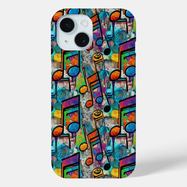 Music note iPhone Case-Mate iPhone Hülle (Rückseite)