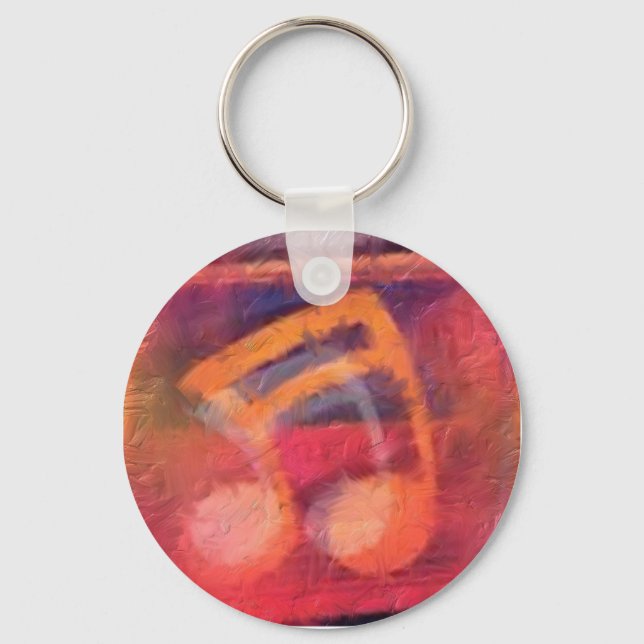 Music Note Keychain Schlüsselanhänger (Vorderseite)
