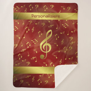 music notes,Sherpa Blankets, craft, holiday, Sherp Sherpadecke