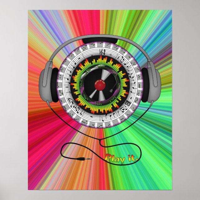 Music of Life Poster (Vorne)