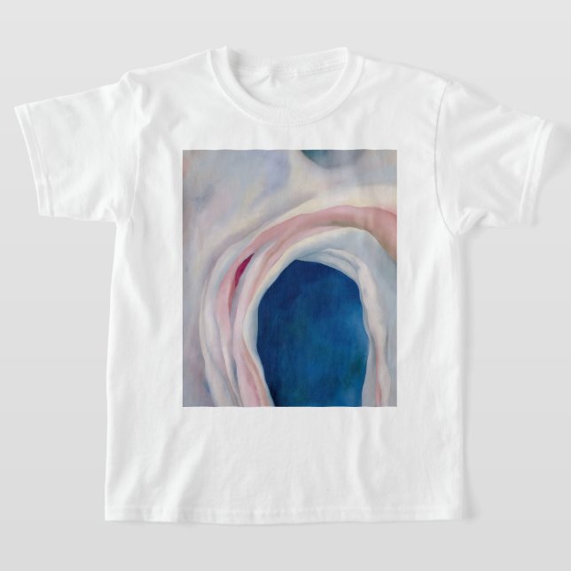 Music Pink and Blue von O'Keeffe T-Shirt (Ablage )
