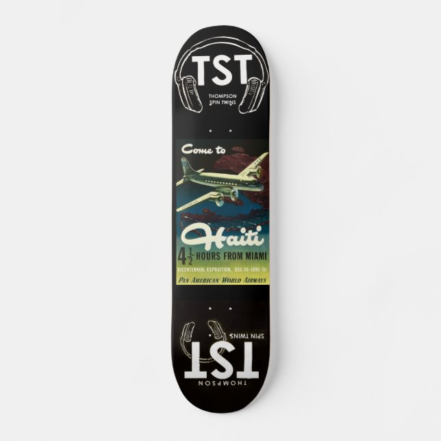 MUSIC PLANET  HAITI Skateboard (Vorderseite)