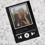 Music Player Foto Personalisiert<br><div class="desc">Neue und moderne Music Player Fotovorlage - Personalisiertes Puzzle mit eigenen Fotos und Texten - den Anzug ändern - personalisierte Geschenkideen von Ricaso</div>