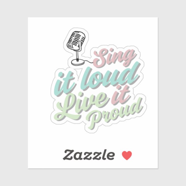 Music Quotes Sticker  (Blatt)