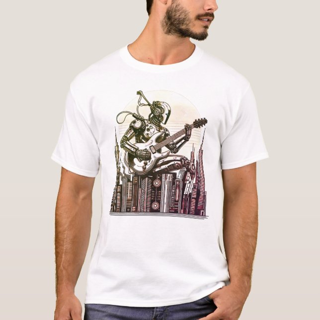 Music Rebot T-Shirt (Vorderseite)