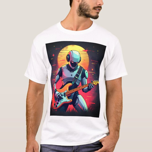 Music Rebot T-Shirt (Vorderseite)