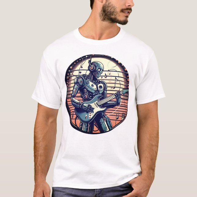 Music Rebot T-Shirt (Vorderseite)