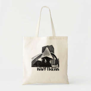 Music Retro Electronic Kraftwerk Music Cute Graphi Tragetasche