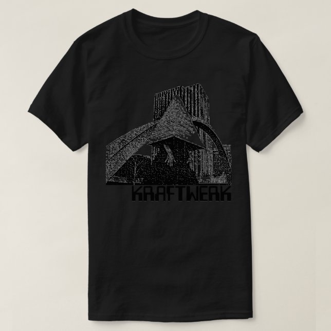 Music Retro Electronic Kraftwerk Music Niedlich Gr T-Shirt (Design vorne)