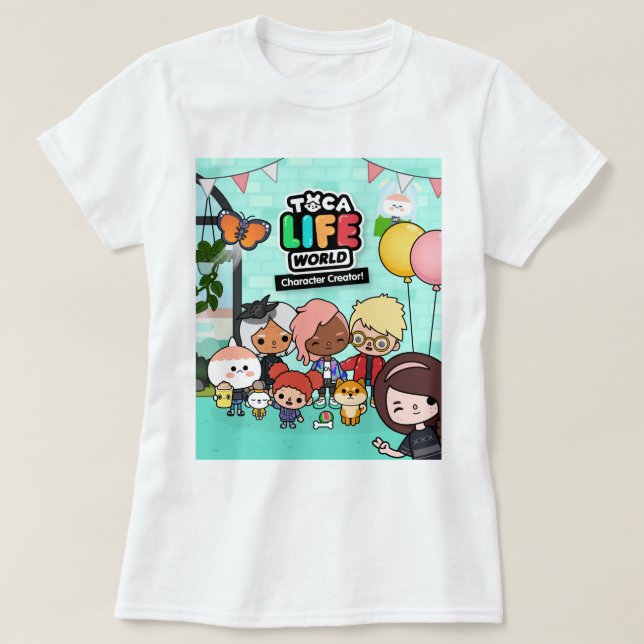 Music Retro Toca Child Boca Freundliche Niedliche  T-Shirt (Design vorne)