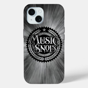 Music Snob - lustiger Musikliebhaber Case-Mate iPhone Hülle