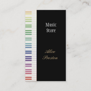 Music Store - Visitenkarte