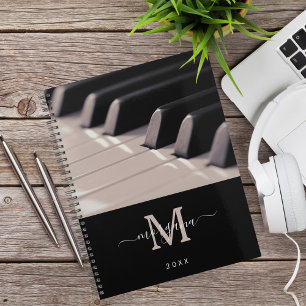 Music Teacher Individuelle Name Elegant 2026 Planer