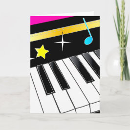 Music Teacher Vielen Dank Dankeskarte