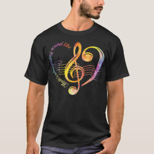 Music Teachers Music ist das, was Gefühle wie C kl T-Shirt