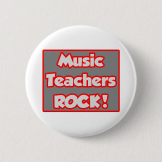 Music Teachers Rock! Button