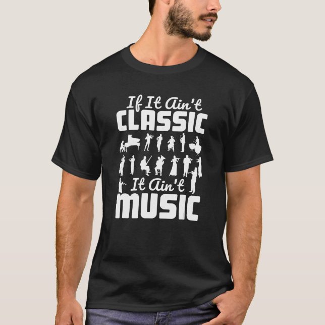 Music Theory Musician Music Teacher Classic Music  T-Shirt (Vorderseite)