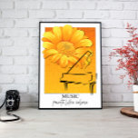Music Wall Art Leinwand<br><div class="desc">Dieses inspirierte Bild aus der Mitte des Jahrhunderts ist ein Retro-Genuss mit kühnen geometrischen Formen und hellen Farben. Ideal, um Ihrer Wohngestaltung eine Touch Vintagen Charmes hinzuzufügen.</div>