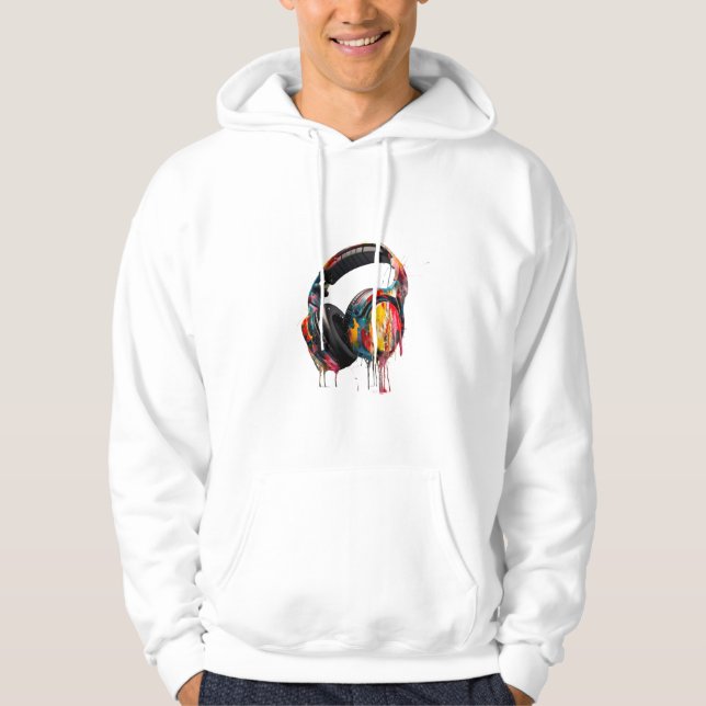 Music Wax Hoodie (Vorderseite)