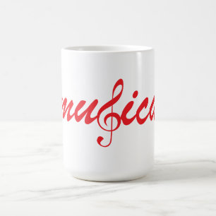 Musica-Tasse Kaffeetasse